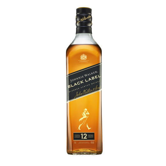 Johnnie Walker Black Label 12 Jahre Blended Scotch Whisky, 70cl